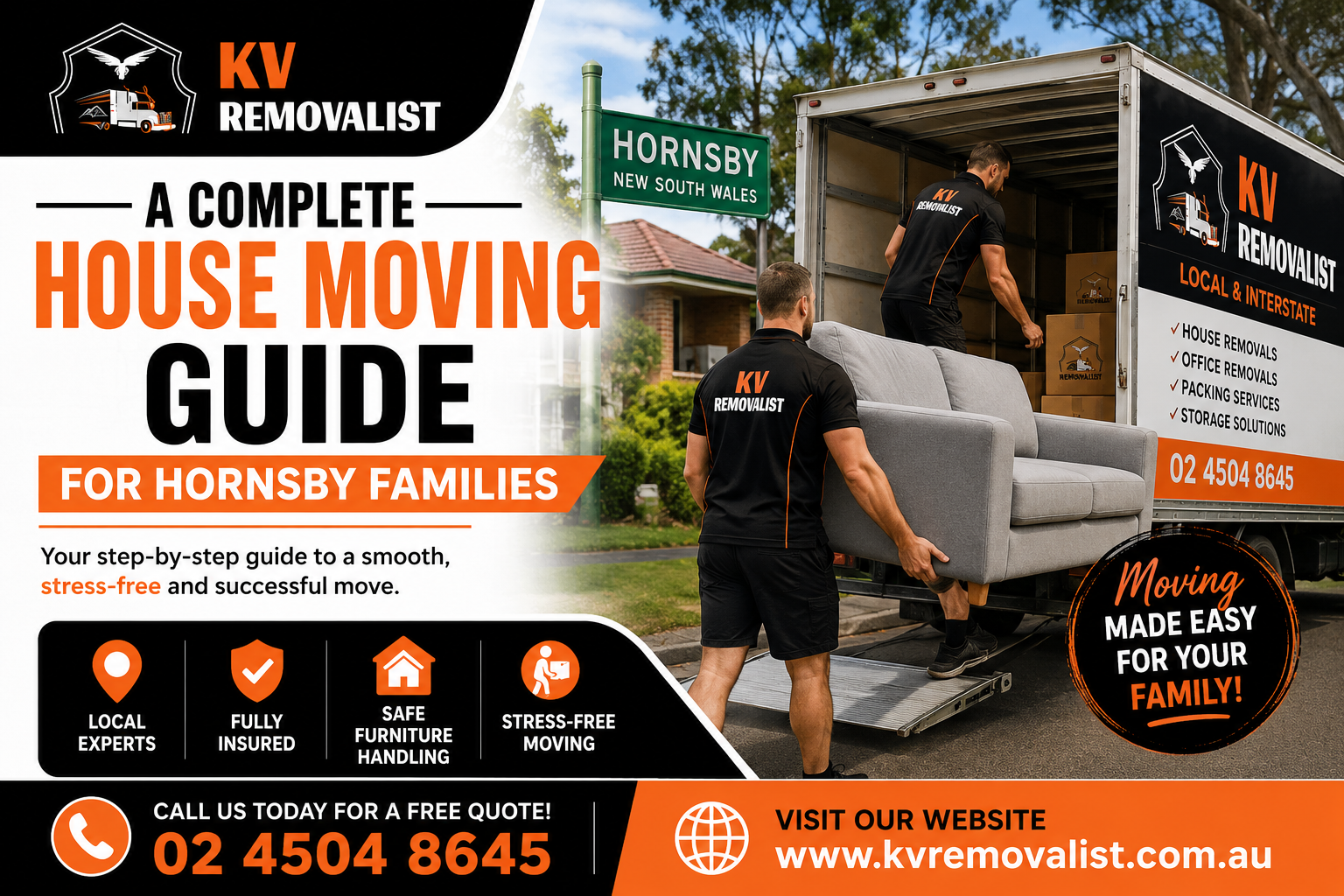 Professional removalists in Hornsby